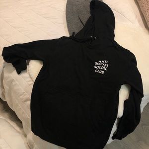 Anti Social Social Club Mind Games Black Hoodie